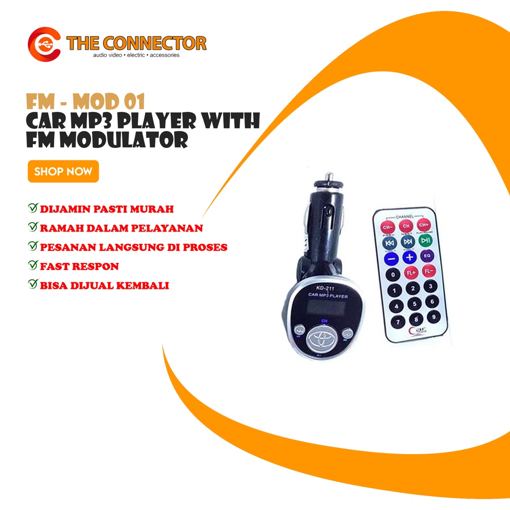 FM MODULATOR MP3 PLAYER MOBIL