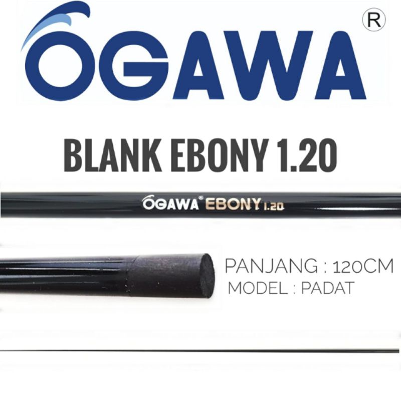 ujung carbon solid ogawa ebony 120cm