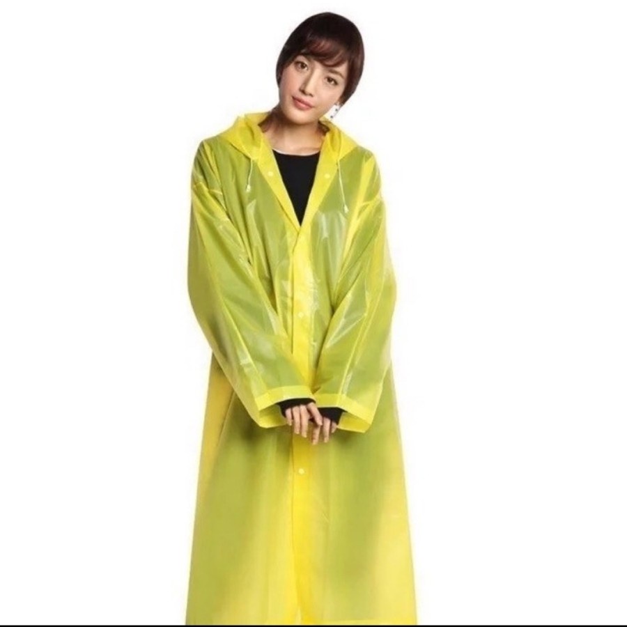 Jas Hujan Raincoat Bahan EVA untuk orang Dewasa - Jas Ujan Model Korea