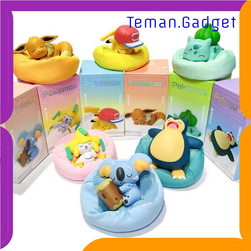 TG-MAN OCDAY Mainan Anak Pokemon Sleeping Figures Children Toy - L144