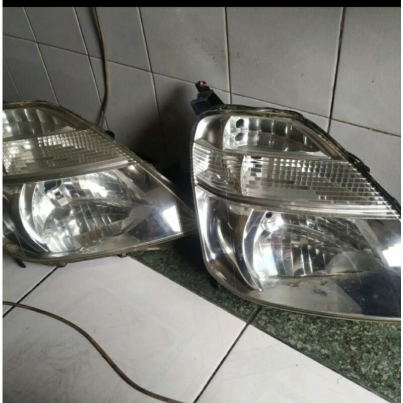 headlamp lampu depan honda stream 2002