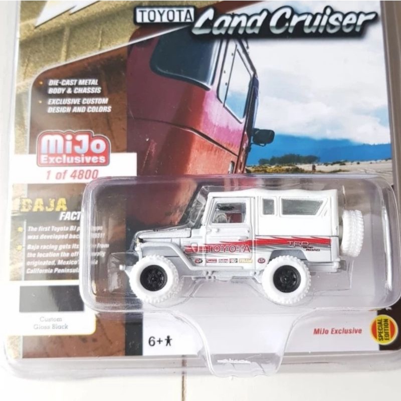 Johny Lightning White Lightning Toyota Land Cruiser Mijo Off Road
