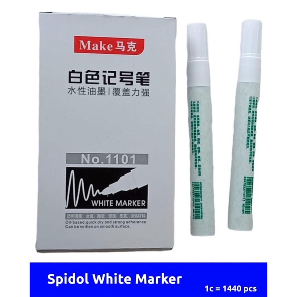 

[CALLISTA] Spidol White Marker/Spidol Permanent Putih (pcs)