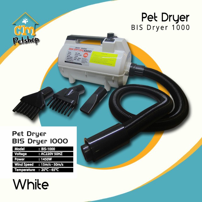 Sisir Pet Dryer Bis Dryer 1000 Blower Anjing Blower Kucing Blower Hewan