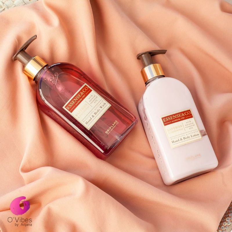 Essense&amp;Co. Green Mandarin &amp; Orange Blossom Hand &amp; Body Lotion/Saffron &amp; Patchouli/Lemon &amp; Verbena Hand &amp; Body Lotion/Body Wash/Liquid Hand Soap