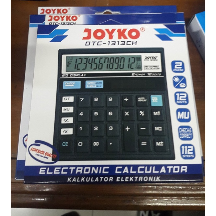 

Calculate Kalkulator Joyko Dtc-1313Ch