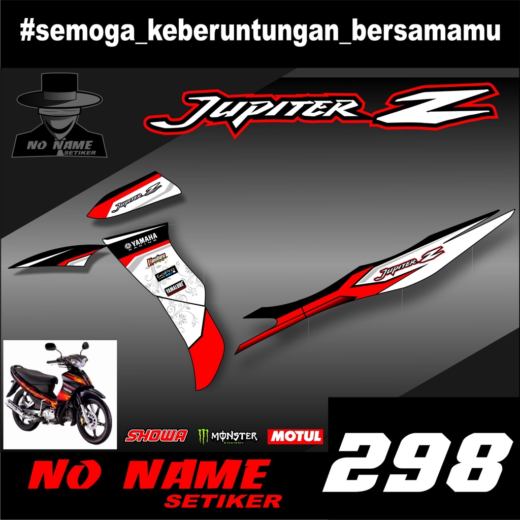 Striping Jupiter Z(298) 2004 2005 2006 2007 2009 stiker sticker setiker