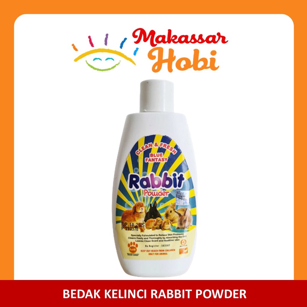 Bedak Khusus Kelinci Mandi Kering Anti Kutu dll Raid All Rabbit Powder