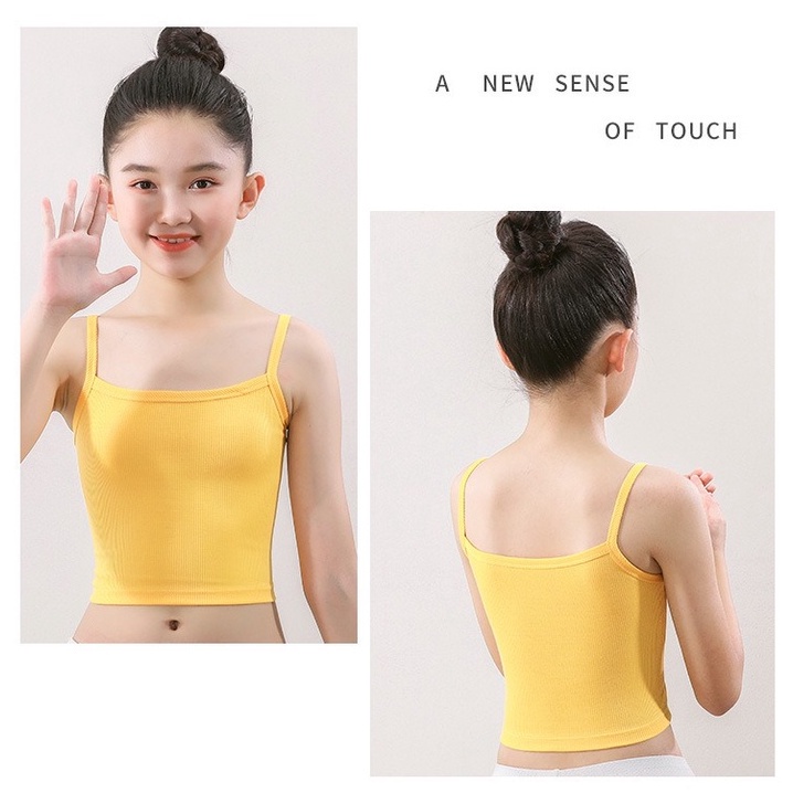 3SP | UWR76 Tanktop Crop Singlet Anak Kecil Fashion Korea Atasan Anak Remaja Perempuan
