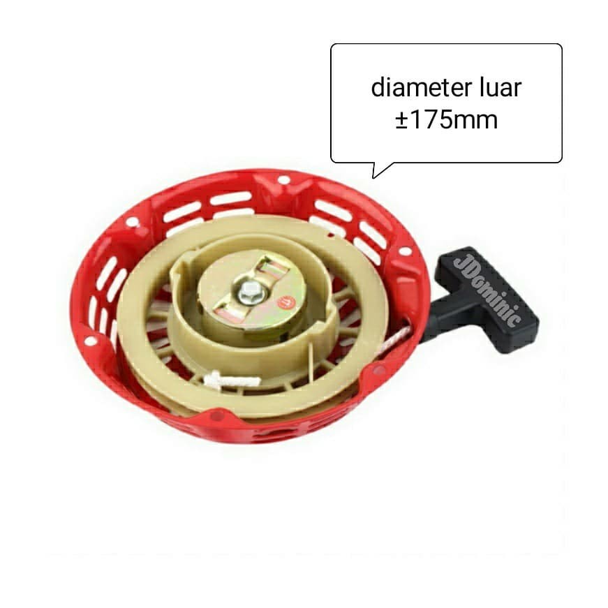 Tali Penarik Stater Recoil Starter GX160 GX168 GX200 5.5HP / 6.5HP Gasoline Engine