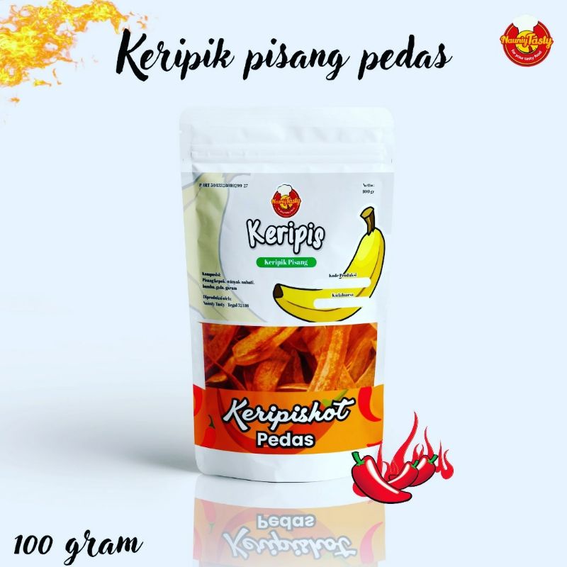 

KERIPIS Keripik Pisang Pedas 100 gram