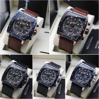 JAM TANGAN PRIA ALEXANDRE CHRISTIE AC 6376 / AC6376 LEATHER ORIGINAL