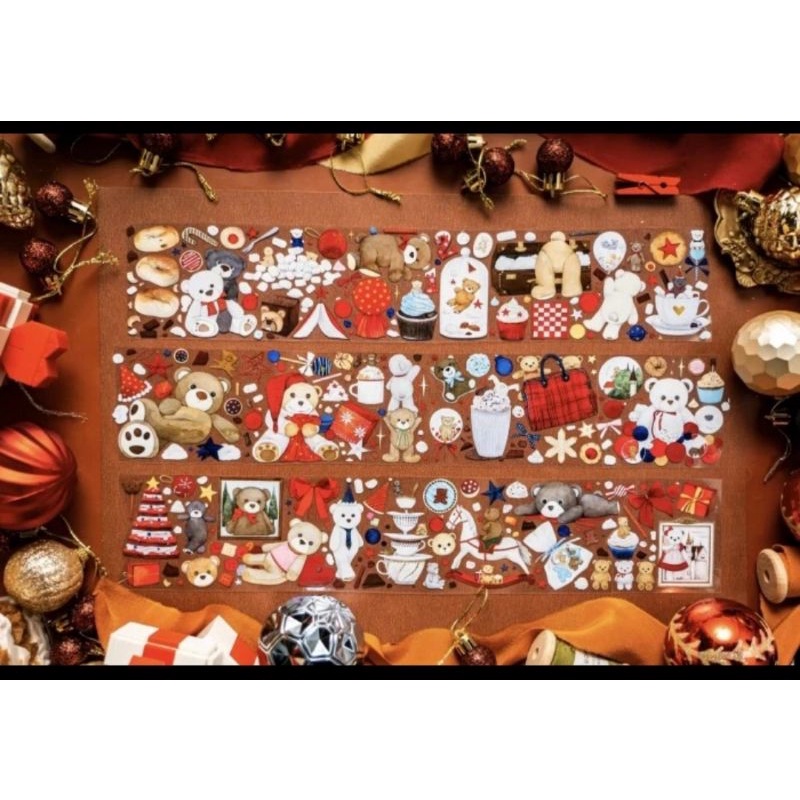 

Deer studio bear collection pet tape + gold