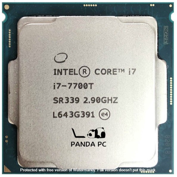 Processor Intel Core i7 7700T Tray Socket 1151