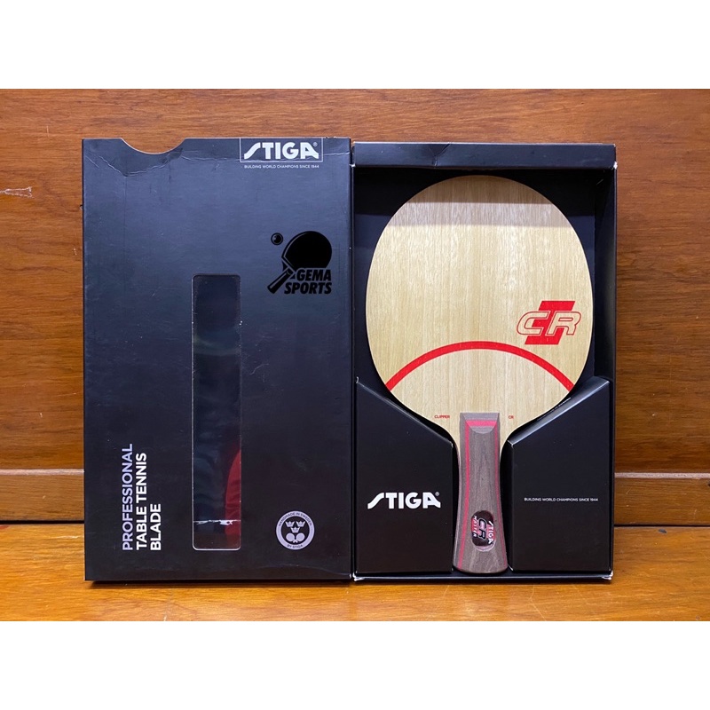 Kayu Bet Pingpong Tenis Meja STIGA CR Master FL Carbon Original