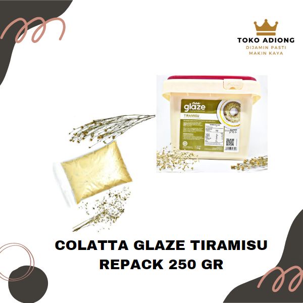 

COLATTA GLAZE TIRAMISU REPACK 250 GR