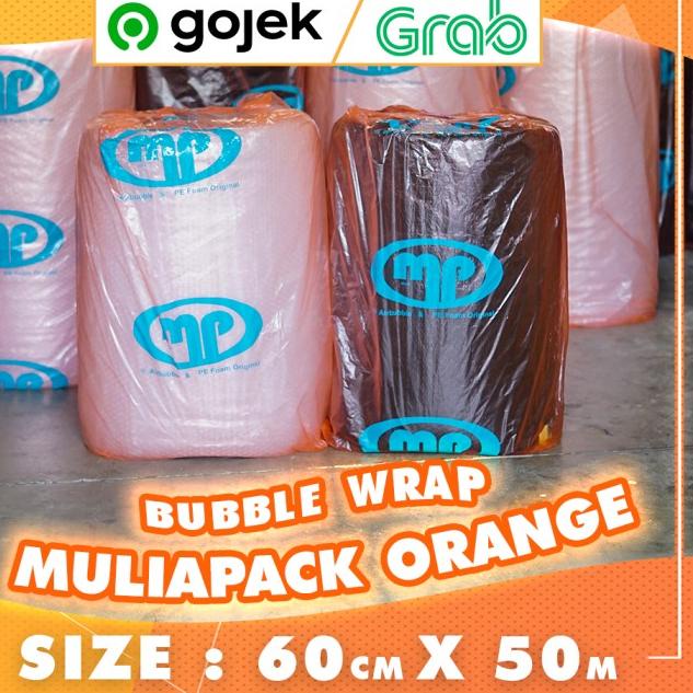 

BUBBLE WRAP ROLL 60CM X 50 METER HITAM PUTIH BUBLE WRAP MULIAPACK - Mega 60cm Putih