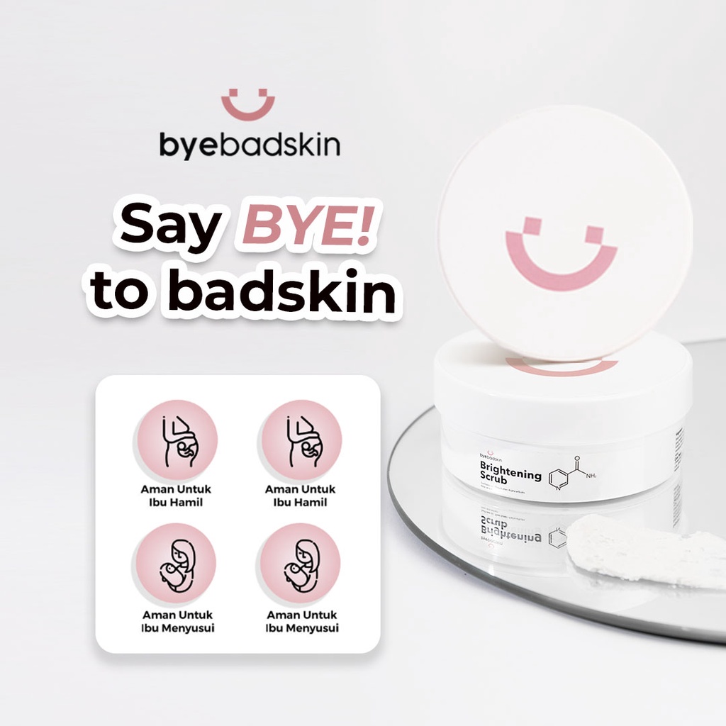 Byebadskin Brightening Scrub - Lulur Badan