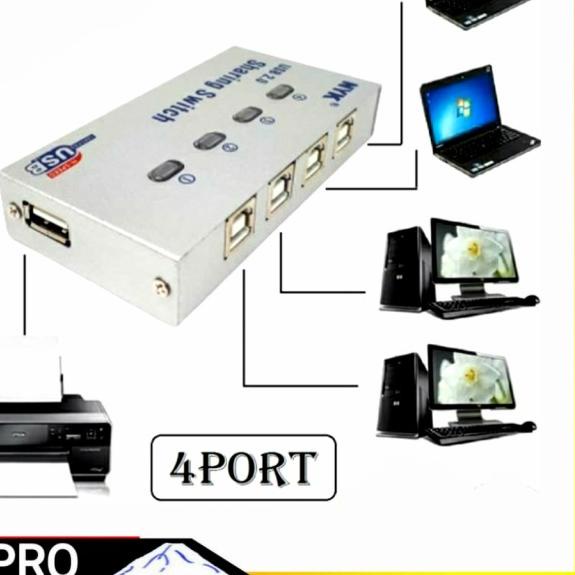 auto switch printer 4 port