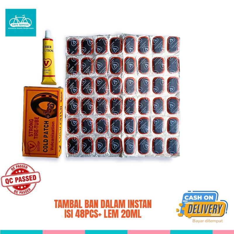 Jual Tambal Ban Instan Tambalan Ban Dalam Tip Top Cold Patch Isi Pcs Shopee Indonesia