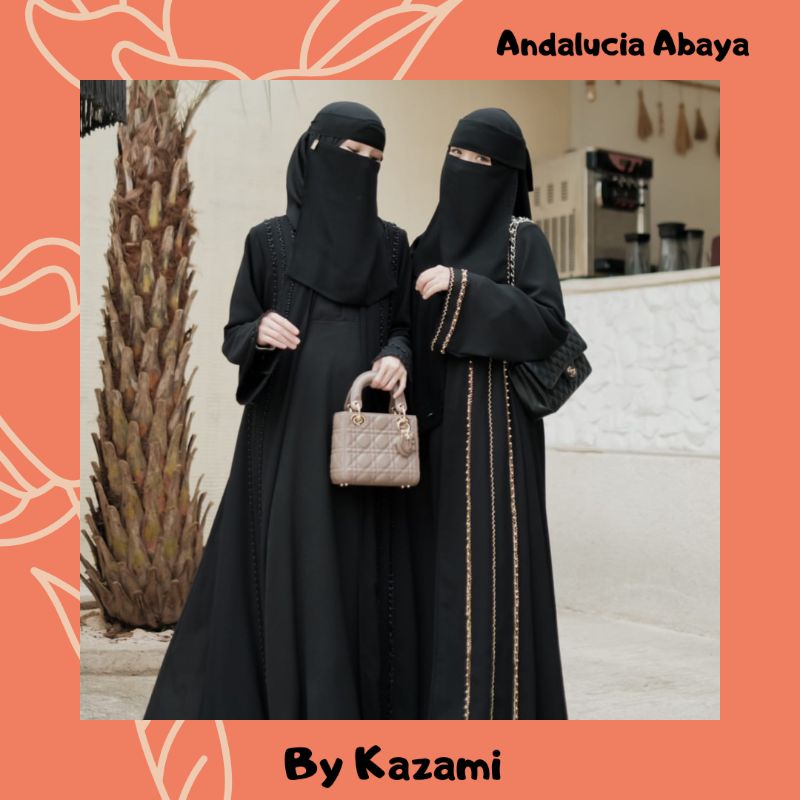 ANDALUCIA ABAYA by Kazami / Abaya / Andalucia New Colour / Abaya Kazami / Abaya Premium / Abaya Arab