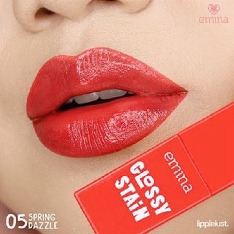 Jual Emina Glossy Stain 3GS/Lip Tint Gloss/ Emina Lip Stain Shopee