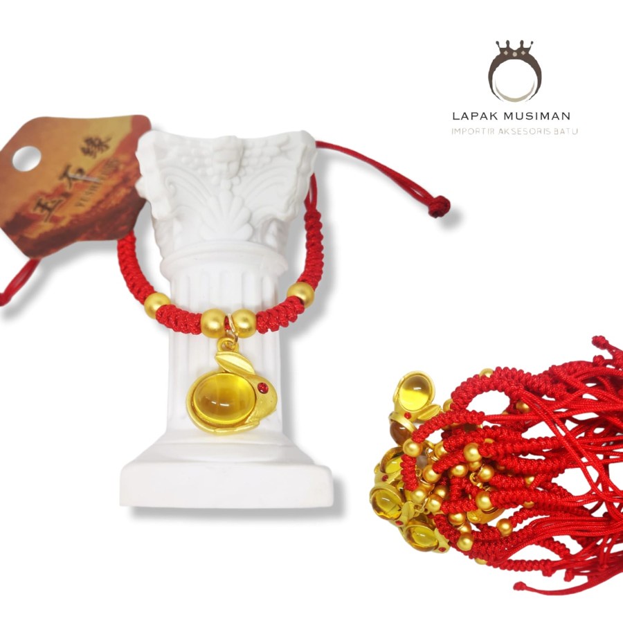 [Bayar Di Tempat] Gelang Serut Emas Wanita Fengshui Keberuntungan