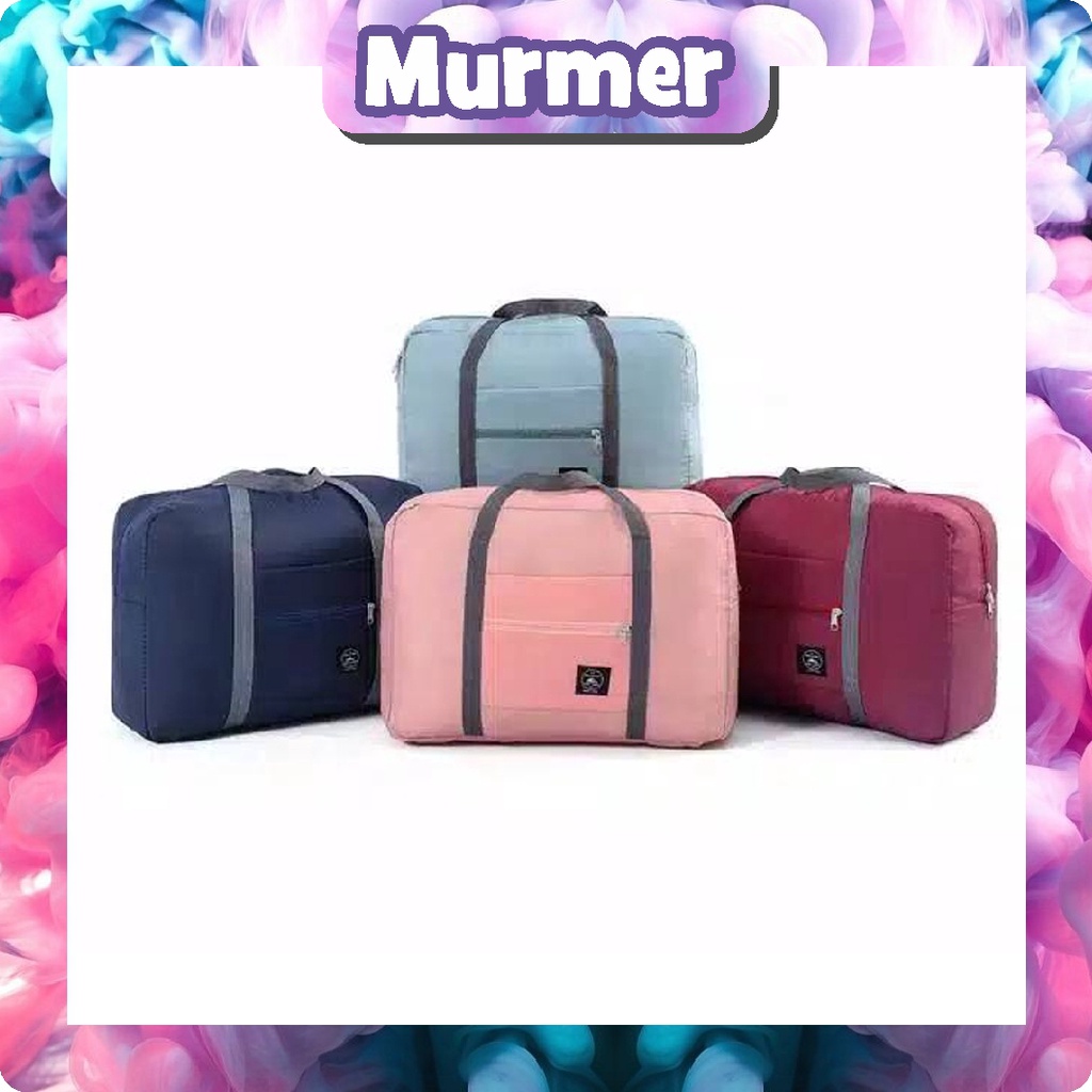 Murmerofficial TAS TRAVEL BESAR LIPAT / TAS HAND CARRY / FOLDABLE TRAVEL BAG R585