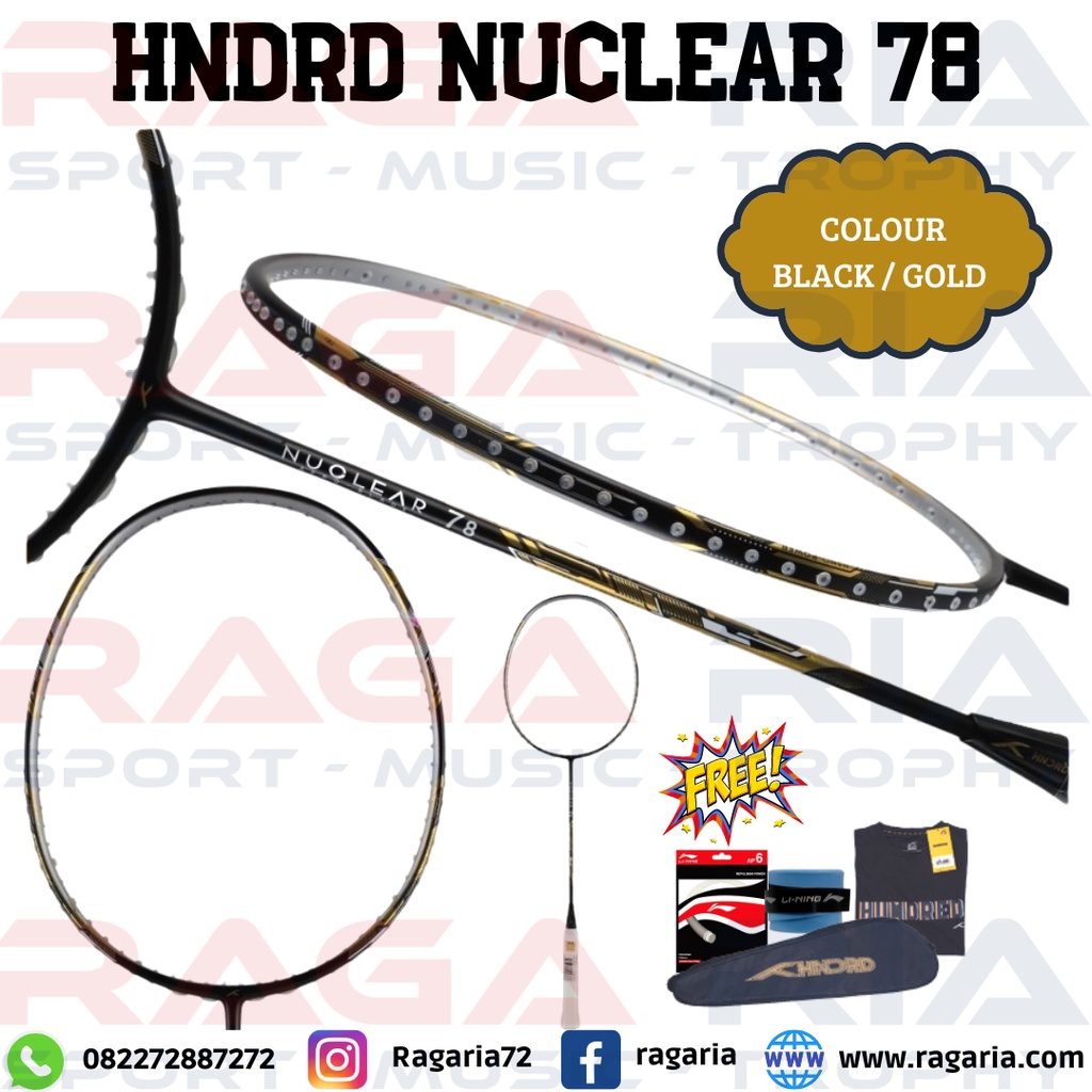 Raket Badminton HUNDRED HNDRD NUCLEAR 78