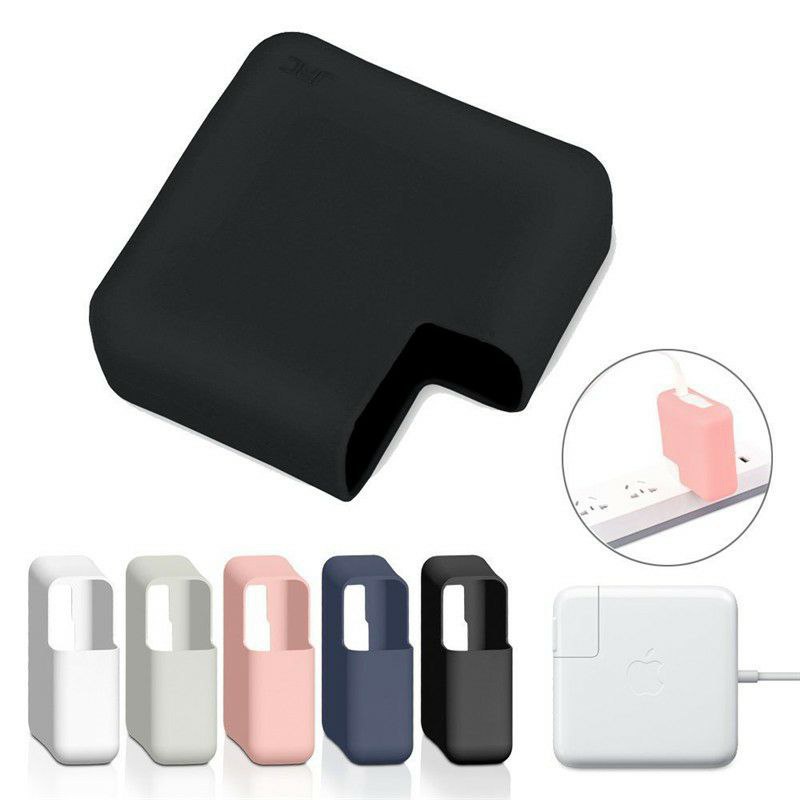 Cover Silikon Pelindung Charger Macbook Case Pelindung Charger Macbook / Casing Charger For Macbook Air Pro Retina 2015 - 2021 Charger