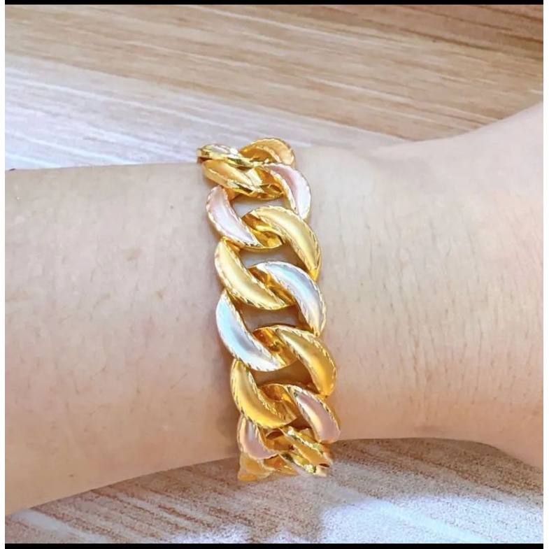 Gelang  sisik naga kombinasi baru besar