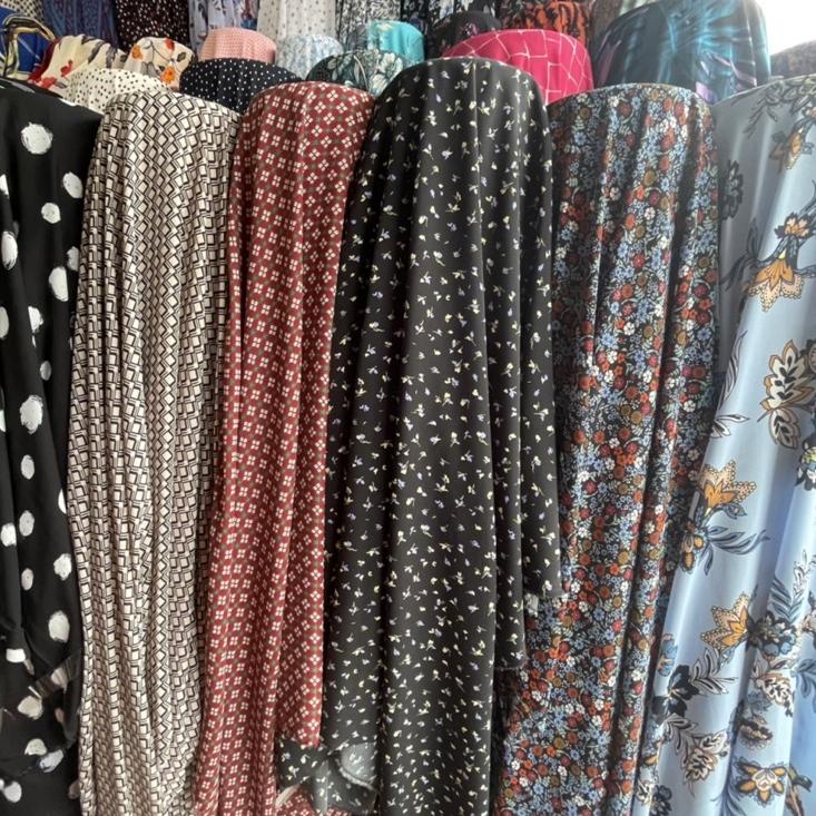 BEST SELLER / Kain Ceruty zara / kain -kain ceruty -kain zara -kain motif -ceruty -gamis -blouse -pl