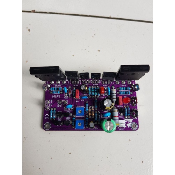 DRIVER POWER OCL HIFI TEF DOBEL LAYER PCB VERSI TERBARU