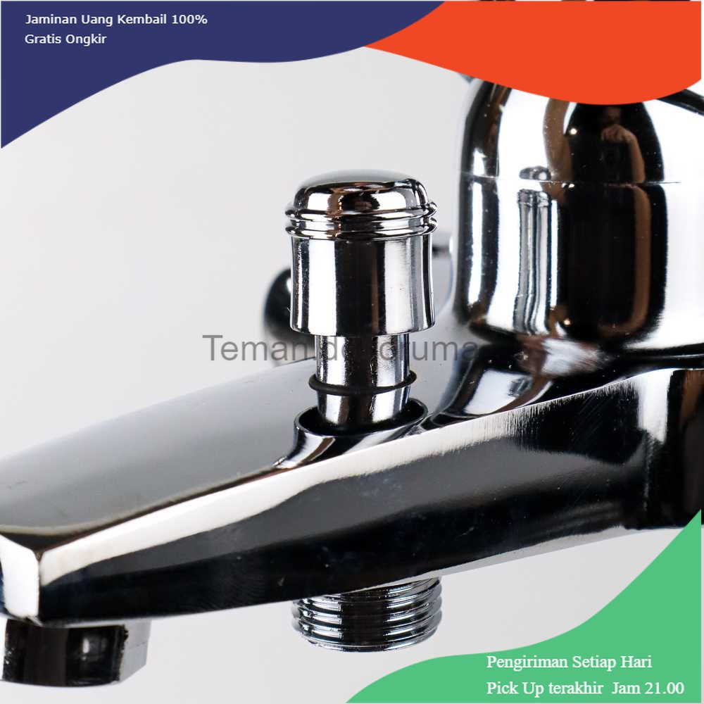 TD - PR QiWangXing Keran Air Valve Shower Wall Mounted Stainless Steel - A-770