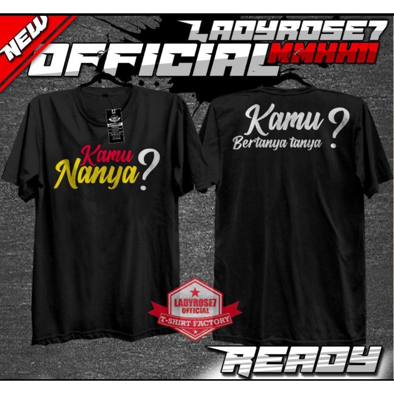 Baju Kaos Kamu Nanya Dilan Viral