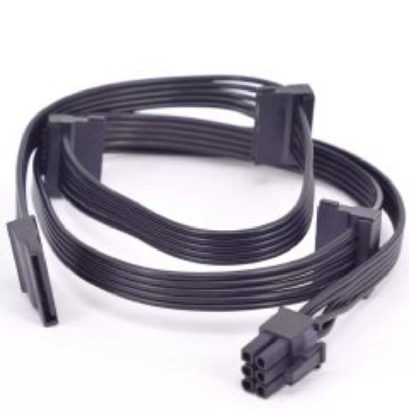 kabel modular 6 pin to sata psu silverstone