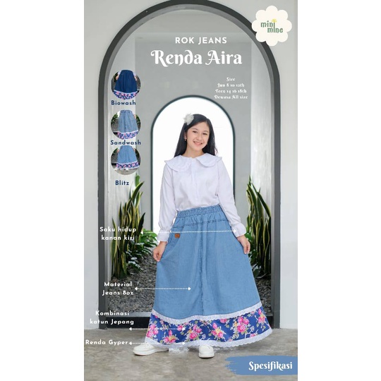 Jeans Renda Aira By minimine