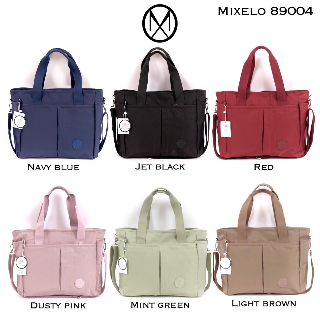 LaviaBags_NEW TOTE BAG WANITA BAHAN PARASUT IMPORT KIPLI 3128 KP - TAS TRAVEL JUMBO