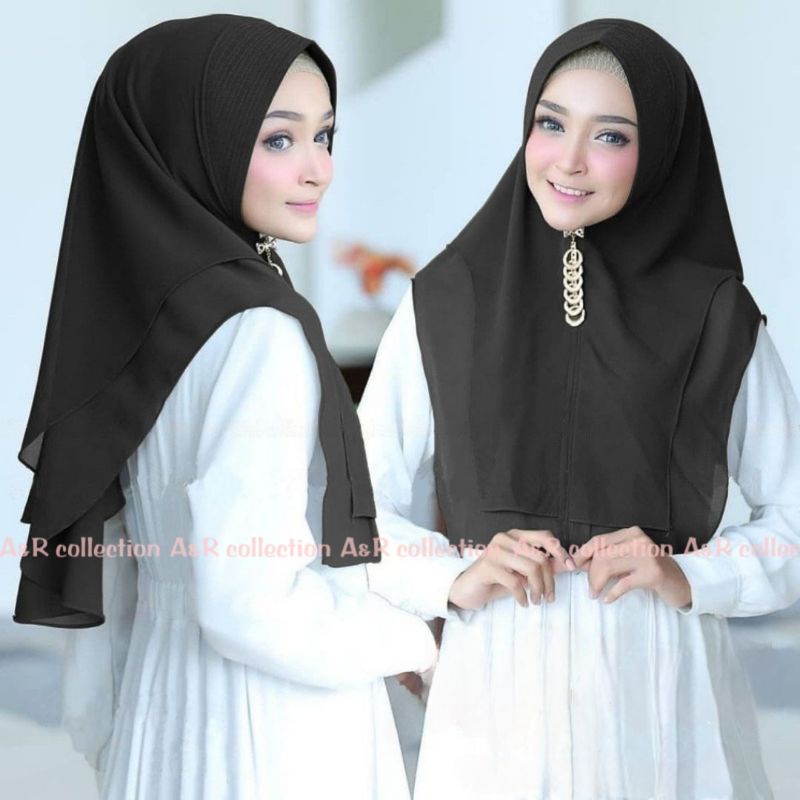JILBAB INSTAN TERBARU 2022 KEKINIAN MODEL KOTAK HIJAB INSTAN MODEL BARU