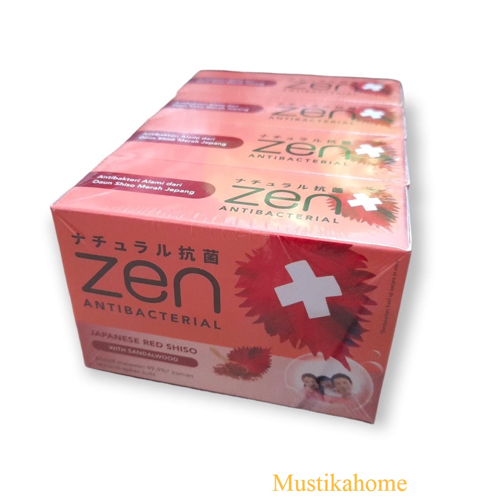 1 PACK  4 PCS SABUN BATANG ZEN 70 GRAM - 4 pcs