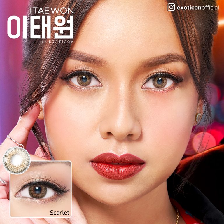 SOFTLENS ITAEWON SCARLET BY EXOTICON 14.5MM NORMAL