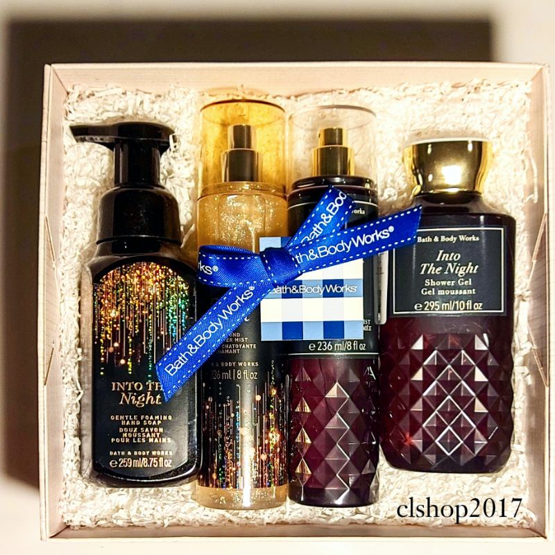 BBW INTO THE NIGHT GIFT SET BATH &amp; BODY WORKS