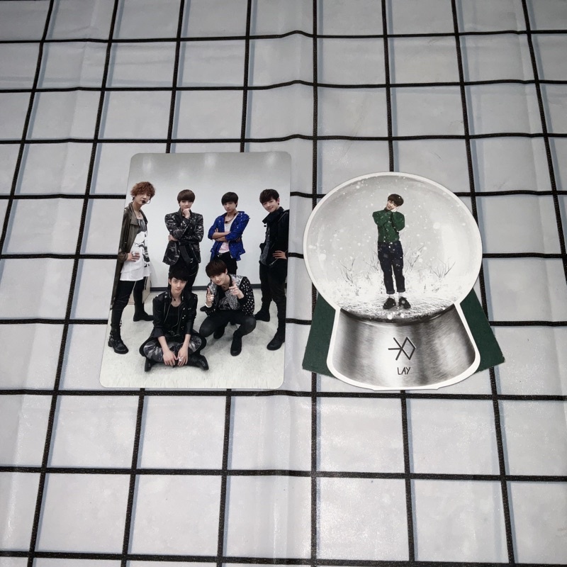 Exo official photocard (rare)