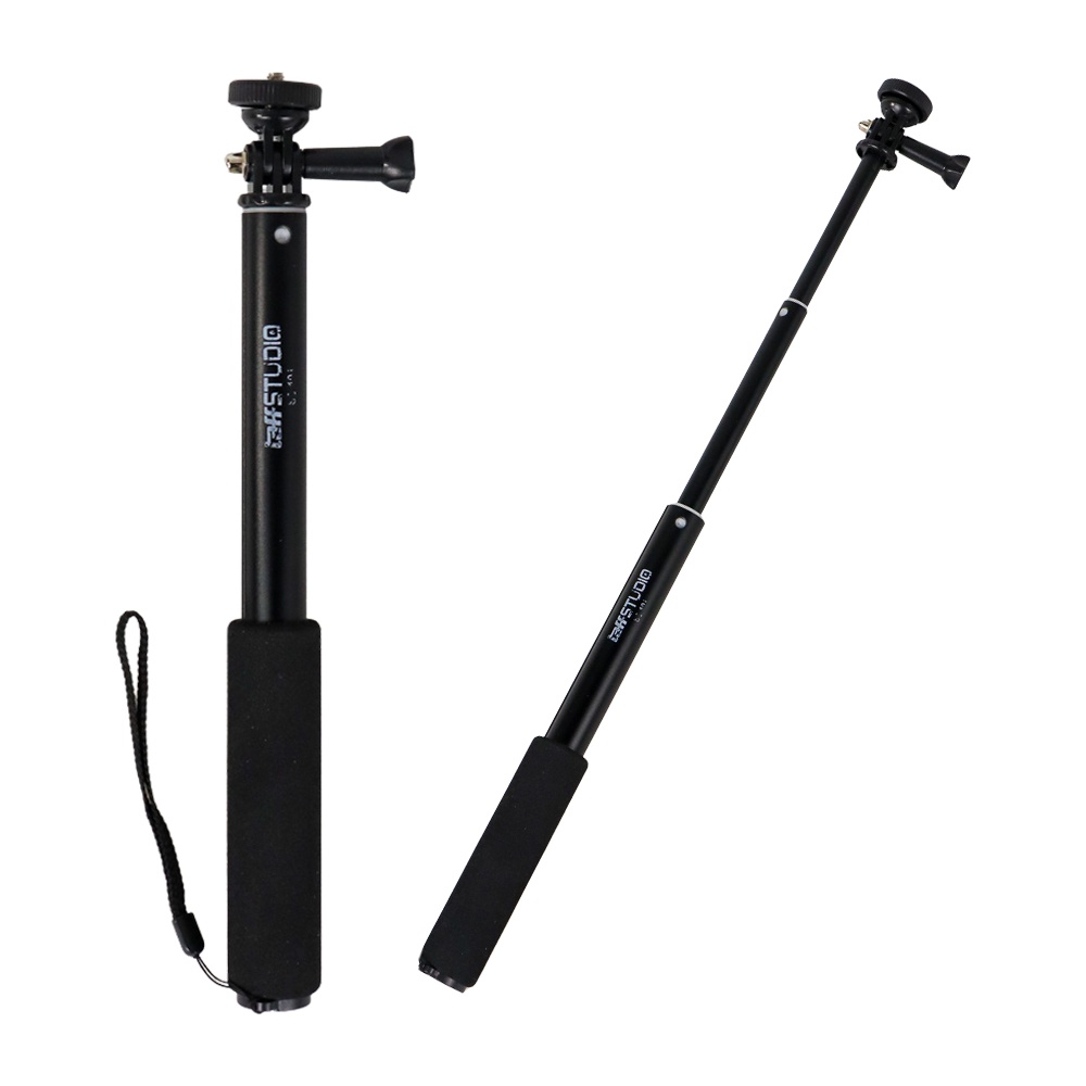 Tongsis Monopod Round Mount for Action Camera - OMTD3YBK Black