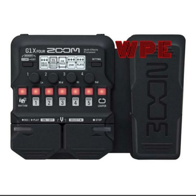 Multi Efek Gitar Zoom G1X FOUR