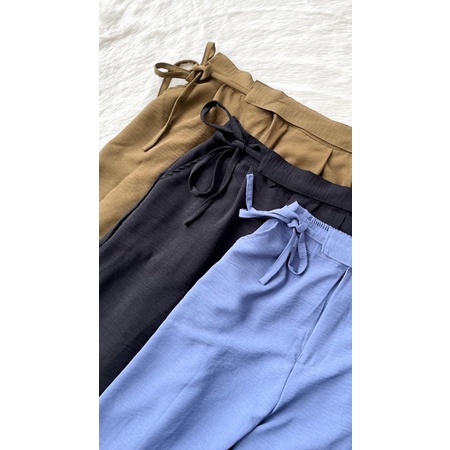 ALIYA ONESET -+(Ld cek caption) setelan polos crinkle