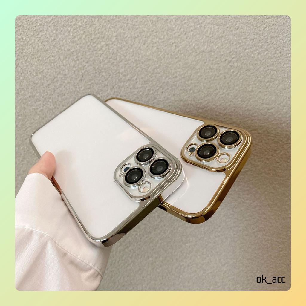 Case FJ06 Casing Pelindung Lensa Kecil Kamera for Iphone 7 8 7+ 8+ X Xs Xr Max 11 12 13 14 14+ Plus 14Plus Pro Max