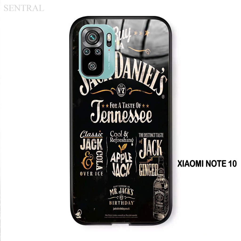 Softcase Kaca XIAOMI REDMI NOTE 10  - Case Handphone XIAOMI REDMI NOTE 10 [T09]