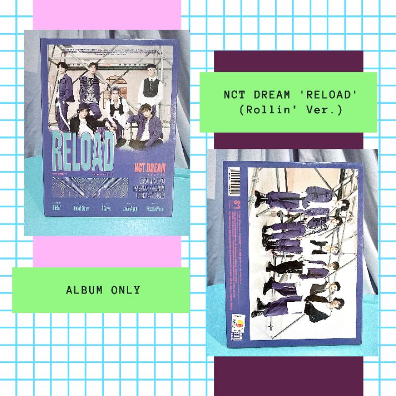 (OFFICIAL) Album Only NCT Dream - Album Reload (Rollin' Version)