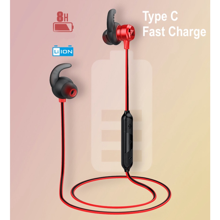 JBL T280BT Bluetooth Headset Wireless Sport Bass Earphone